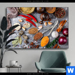 Wechselmotiv Aromatische Gewuerze Querformat Produktvorschau mit dem Bild Aromatische Gewürze im Format Querformat.