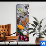 Wechselmotiv Aromatische Gewuerze Schmal Produktvorschau mit dem Bild Aromatische Gewürze im Format Schmal.