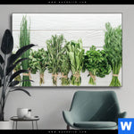 Wechselmotiv Aromen Der Gruenen Kueche Querformat Produktvorschau mit dem Bild Aromen der grünen Küche im Format Querformat.