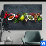 Wechselmotiv Aromen Der Weltkueche Querformat Produktvorschau mit dem Bild Aromen der Weltküche im Format Querformat.