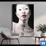 Wechselmotiv Asiatische Schoenheit Hochformat Produktvorschau mit dem Bild Asiatische Schönheit im Format Hochformat.