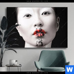 Wechselmotiv Asiatische Schoenheit Querformat Produktvorschau mit dem Bild Asiatische Schönheit im Format Querformat.