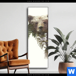 Wechselmotiv Baer Wald No 1 Schmal Produktvorschau mit dem Bild Bär & Wald No.1 im Format Schmal.