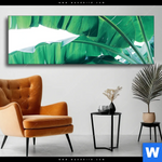Wechselmotiv Bananenpalme Panorama Produktvorschau mit dem Bild Bananenpalme im Format Panorama.