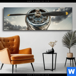 Wechselmotiv Bereit Zum Abheben Panorama Produktvorschau mit dem Bild Bereit zum Abheben im Format Panorama.