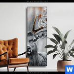 Wechselmotiv Bluehende Krone Des Hirsches Schmal Produktvorschau mit dem Bild Blühende Krone des Hirsches im Format Schmal.