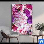 Wechselmotiv Bluehende Pfingstrosen Hochformat Produktvorschau mit dem Bild Blühende Pfingstrosen im Format Hochformat.