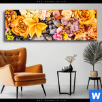 Wechselmotiv Bluetenzauber Panorama Produktvorschau mit dem Bild Blütenzauber im Format Panorama.