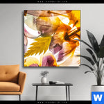 Wechselmotiv Blumen Collage No 1 Quadrat Produktvorschau mit dem Bild Blumen Collage No.1 im Format Quadrat.