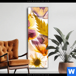 Wechselmotiv Blumen Collage No 1 Schmal Produktvorschau mit dem Bild Blumen Collage No.1 im Format Schmal.