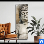 Wechselmotiv Buddha In Frieden Schmal Produktvorschau mit dem Bild Buddha in Frieden im Format Schmal.