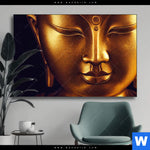 Wechselmotiv Buddha In Harmonie Querformat Produktvorschau mit dem Bild Buddha in Harmonie im Format Querformat.