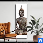 Wechselmotiv Buddha In Lotus Pose No 2 Schmal Produktvorschau mit dem Bild Buddha in Lotus Pose No. 2 im Format Schmal.