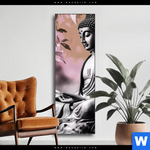Wechselmotiv Buddha In Stiller Harmonie Schmal Produktvorschau mit dem Bild Buddha in stiller Harmonie im Format Schmal.