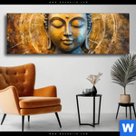 Wechselmotiv Buddha Innerer Frieden Panorama Produktvorschau mit dem Bild Buddha - Innerer Frieden im Format Panorama.