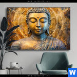 Wechselmotiv Buddha Innerer Frieden Querformat Produktvorschau mit dem Bild Buddha - Innerer Frieden im Format Querformat.