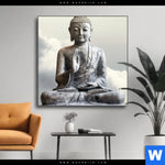 Wechselmotiv Buddha Ruhe Des Seins Quadrat Produktvorschau mit dem Bild Buddha - Ruhe des Seins im Format Quadrat.
