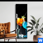 Wechselmotiv Bunte Cocktailtraeume Schmal Produktvorschau mit dem Bild Bunte Cocktailträume im Format Schmal.