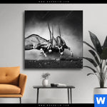 Wechselmotiv Das Duell Quadrat Produktvorschau mit dem Bild Das Duell im Format Quadrat.