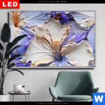 Wechselmotiv Dia Abstrakte Blumenformen Querformat Produktvorschau mit dem Bild Abstrakte Blumenformen im Format Querformat.