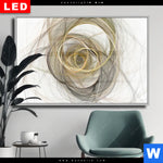 Wechselmotiv Dia Abstrakte Moderne Linienkunst Querformat Produktvorschau mit dem Bild Abstrakte moderne Linienkunst im Format Querformat.