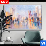 Wechselmotiv Dia Abstrakte Skyline No 2 Querformat Produktvorschau mit dem Bild Abstrakte Skyline No.2 im Format Querformat.