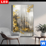 Wechselmotiv Dia Abstrakte Tannen Hochformat Produktvorschau mit dem Bild Abstrakte Tannen im Format Hochformat.