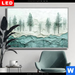 Wechselmotiv Dia Abstrakter Wald Querformat Produktvorschau mit dem Bild Abstrakter Wald im Format Querformat.