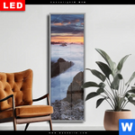 Wechselmotiv Dia Alpen Im Nebel Schmal Produktvorschau mit dem Bild Alpen im Nebel im Format Schmal.