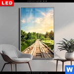 Wechselmotiv Dia Alte Bruecke Am Fluss Hochformat Produktvorschau mit dem Bild Alte Brücke am Fluss im Format Hochformat.