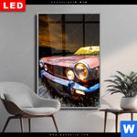 Wechselmotiv Dia Altes Auto Hochformat Produktvorschau mit dem Bild Altes Auto im Format Hochformat.