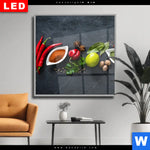 Wechselmotiv Dia Aromen Der Weltkueche Quadrat Produktvorschau mit dem Bild Aromen der Weltküche im Format Quadrat.