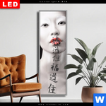 Wechselmotiv Dia Asiatische Schoenheit Schmal Produktvorschau mit dem Bild Asiatische Schönheit im Format Schmal.