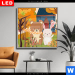 Wechselmotiv Dia Baer Haeschen Quadrat Produktvorschau mit dem Bild Bär & Häschen im Format Quadrat.