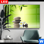 Wechselmotiv Dia Bambus Steine Querformat Produktvorschau mit dem Bild Bambus & Steine im Format Querformat.