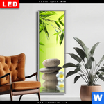 Wechselmotiv Dia Bambus Steine Schmal Produktvorschau mit dem Bild Bambus & Steine im Format Schmal.