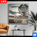 Wechselmotiv Dia Bereit Zum Abheben Quadrat Produktvorschau mit dem Bild Bereit zum Abheben im Format Quadrat.