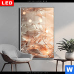 Wechselmotiv Dia Blaetter Im Sonnenlicht Hochformat Produktvorschau mit dem Bild Blätter im Sonnenlicht im Format Hochformat.