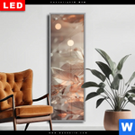 Wechselmotiv Dia Blaetter Im Sonnenlicht Schmal Produktvorschau mit dem Bild Blätter im Sonnenlicht im Format Schmal.