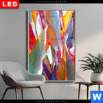 Wechselmotiv Dia Blaetter In Bunten Farben Hochformat Produktvorschau mit dem Bild Blätter in bunten Farben im Format Hochformat.