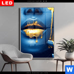 Wechselmotiv Dia Blaue Schoenheit Hochformat Produktvorschau mit dem Bild Blaue Schönheit im Format Hochformat.