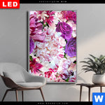 Wechselmotiv Dia Bluehende Pfingstrosen Hochformat Produktvorschau mit dem Bild Blühende Pfingstrosen im Format Hochformat.