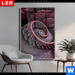 Wechselmotiv Dia Blueten Spirale Hochformat Produktvorschau mit dem Bild Blüten Spirale im Format Hochformat.