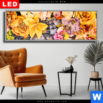 Wechselmotiv Dia Bluetenzauber Panorama Produktvorschau mit dem Bild Blütenzauber im Format Panorama.