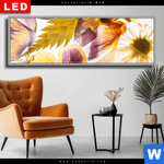 Wechselmotiv Dia Blumen Collage No 1 Panorama Produktvorschau mit dem Bild Blumen Collage No.1 im Format Panorama.