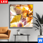 Wechselmotiv Dia Blumen Collage No 1 Quadrat Produktvorschau mit dem Bild Blumen Collage No.1 im Format Quadrat.