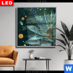 Wechselmotiv Dia Botanischer Glanz Quadrat Produktvorschau mit dem Bild Botanischer Glanz im Format Quadrat.