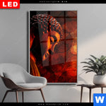 Wechselmotiv Dia Bronze Zen Buddha Hochformat Produktvorschau mit dem Bild Bronze Zen Buddha im Format Hochformat.