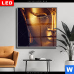Wechselmotiv Dia Buddha In Harmonie Quadrat Produktvorschau mit dem Bild Buddha in Harmonie im Format Quadrat.