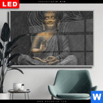 Wechselmotiv Dia Buddha In Lotus Pose Querformat Produktvorschau mit dem Bild Buddha in Lotus Pose im Format Querformat.